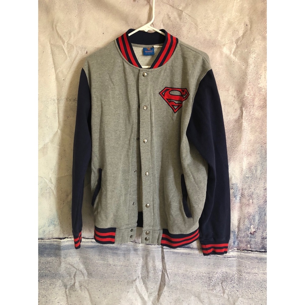 Superman letters man jacket